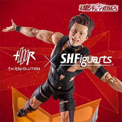 特别网站 [T.M.Revolution] 整个小雕像项目现在向公众开放!' S.H.Figuarts T.M.Revolution '将于11月17日21:00起在Tamashii web shop开放预订!