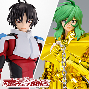 TEMAS [Tamashii web shop] Vargo Shun -Sucesor de la Tela Dorada-, Shin Asuka comenzará a aceptar pedidos a las 16:00 del 12 de julio.
