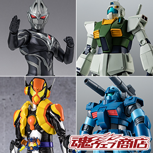【魂ウェブ商店】ジムII、ガンキャノン重装型、仮面ライダーヴラム、闇戦士ギルアークが2月21日16時受注開始！
