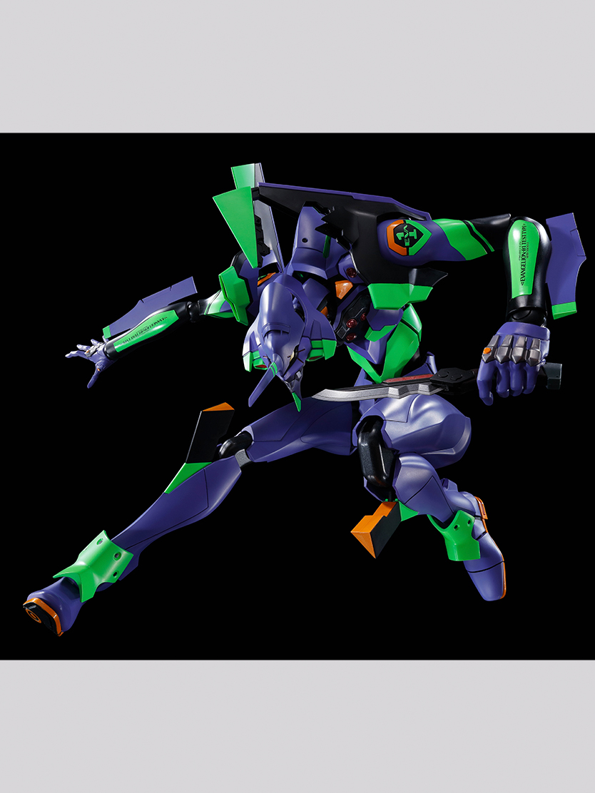DYNACTION フィギュア エヴァンゲリオン 汎用ヒト型決戦兵器人造人間エヴァンゲリオン初号機+カシウスの槍（リニューアルカラーエディション）