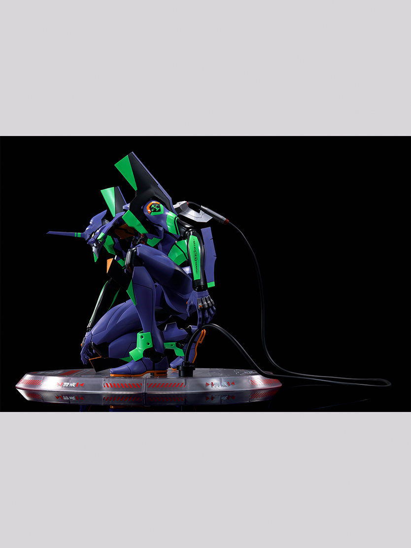 DYNACTION フィギュア エヴァンゲリオン 汎用ヒト型決戦兵器人造人間エヴァンゲリオン初号機+カシウスの槍（リニューアルカラーエディション）
