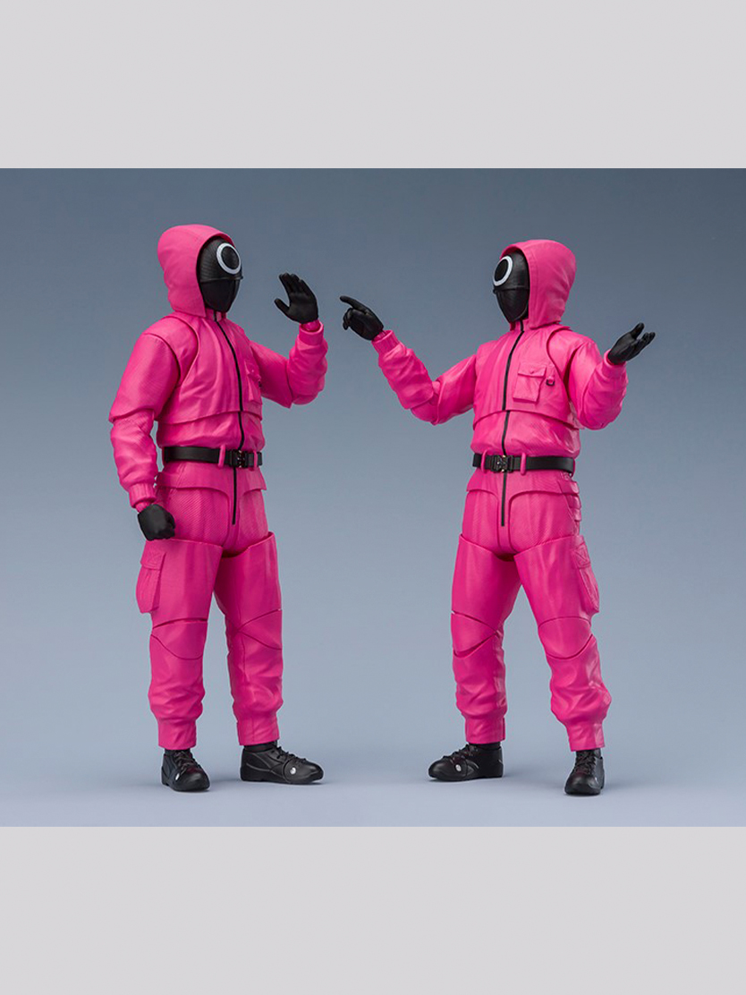 NETFLIX SQUID GAME フィギュア S.H.Figuarts（エスエイチフィギュアーツ） マスクド ワーカー/マスクド マネージャー