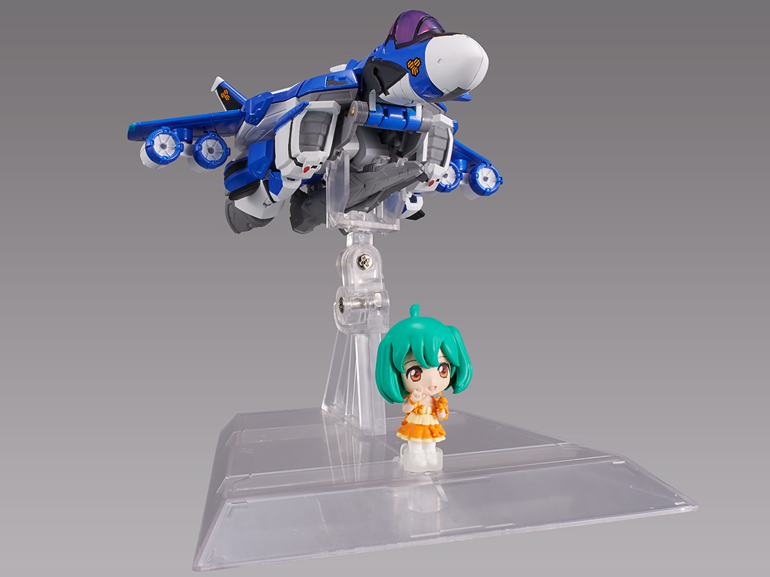 超時空要塞F手辦 TINY SESSION VF-25G MESSIAH VALKYRIE (MICHAEL USE) with RANKA
