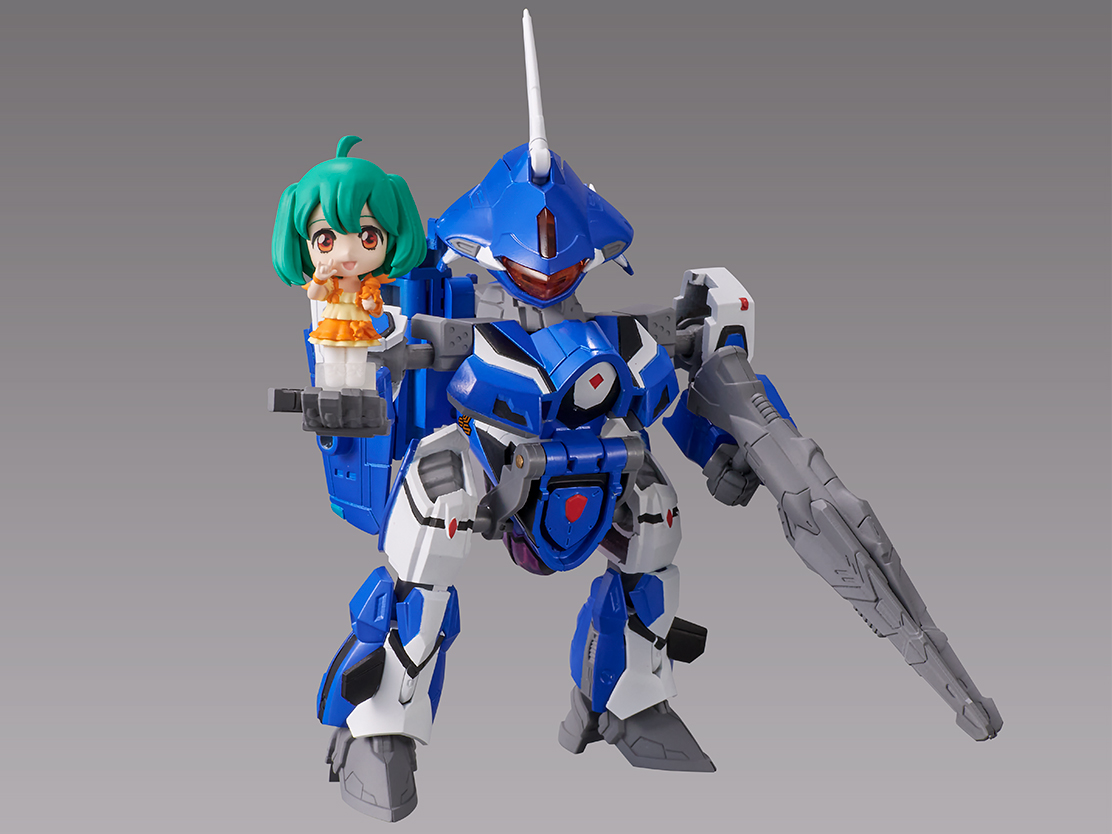 超時空要塞F手辦 TINY SESSION VF-25G MESSIAH VALKYRIE (MICHAEL USE) with RANKA