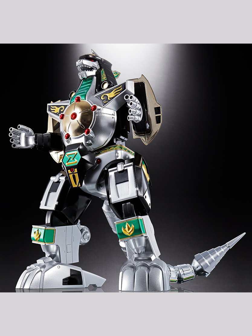 ZYURANGER Figura SOUL OF CHOGOKIN JYUTEI DAIJYUJIN GX-72 DAIJYUJIN & GX-78 DRAGON CEASER