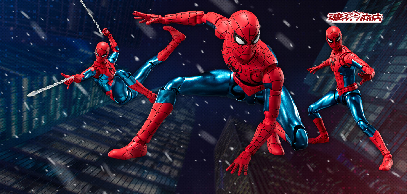 スパイダーマン：ノー・ウェイ・ホームフィギュア S.H.Figuarts(エス・エイチ・フィギュアーツ) スパイダーマン ［ニューレッド&ブルースーツ］ （スパイダーマン：ノー・ウェイ・ホーム）