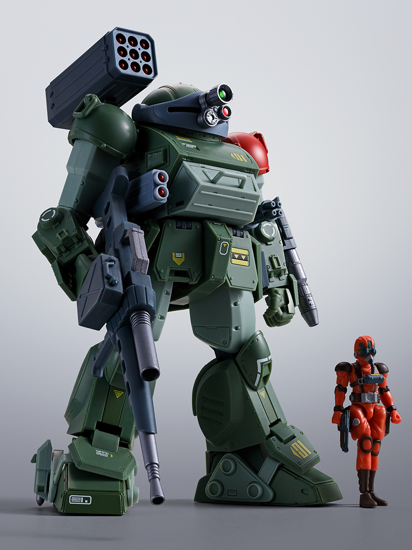 Figura de soldado blindado Votoms HI-METAL R SCOPEDOG RED SHOULDER CUSTOM