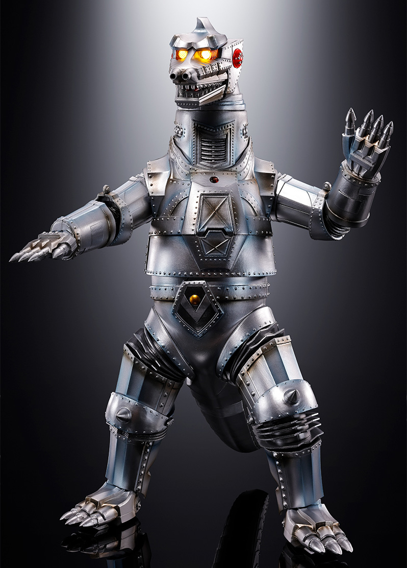 哥吉拉大戰機械哥吉拉手辦DX SOUL OF CHOGOKIN MECHAGODZILLA 1974