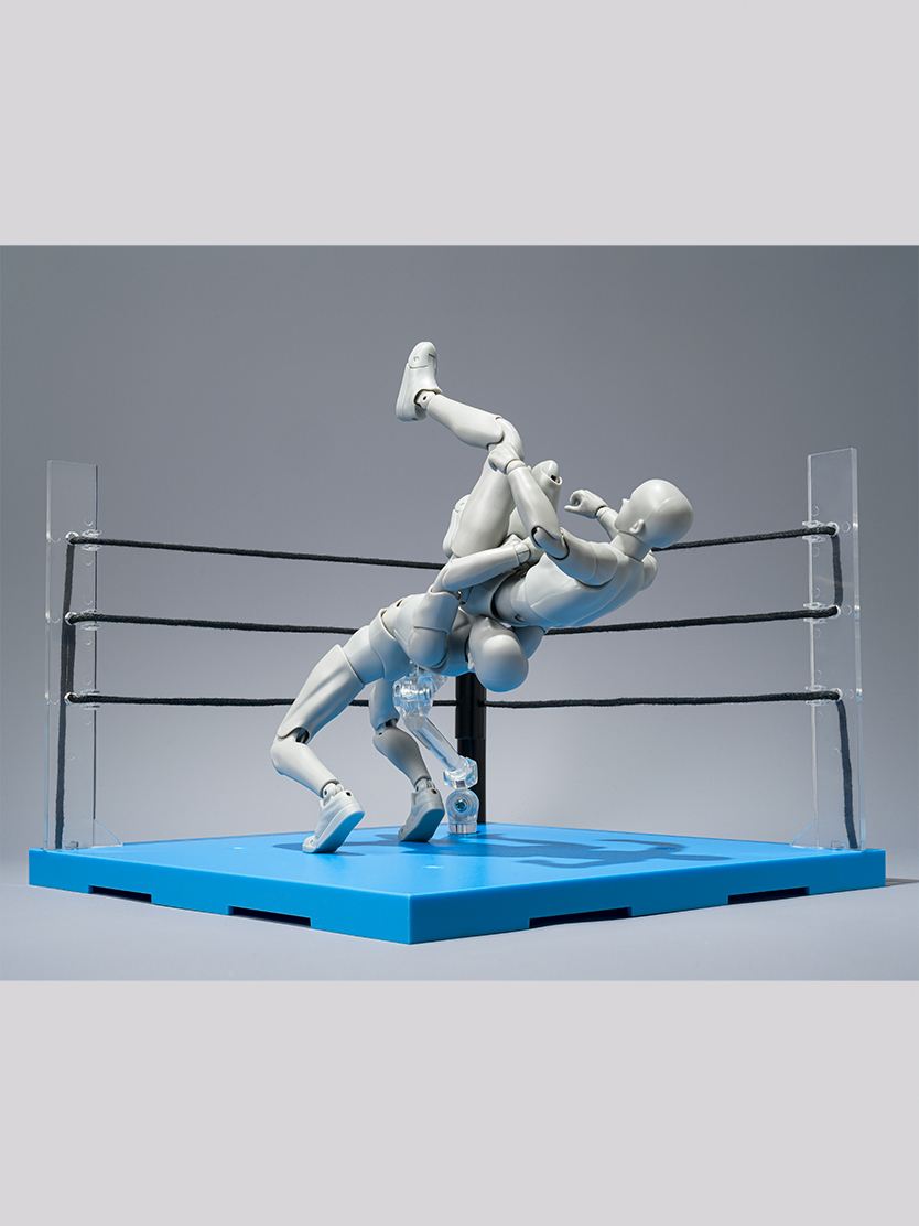 TAMASHII STAGE數字ACT RING (NEUTRAL CORNER) & FOLDING CHAIR SET for S.H.Figuarts