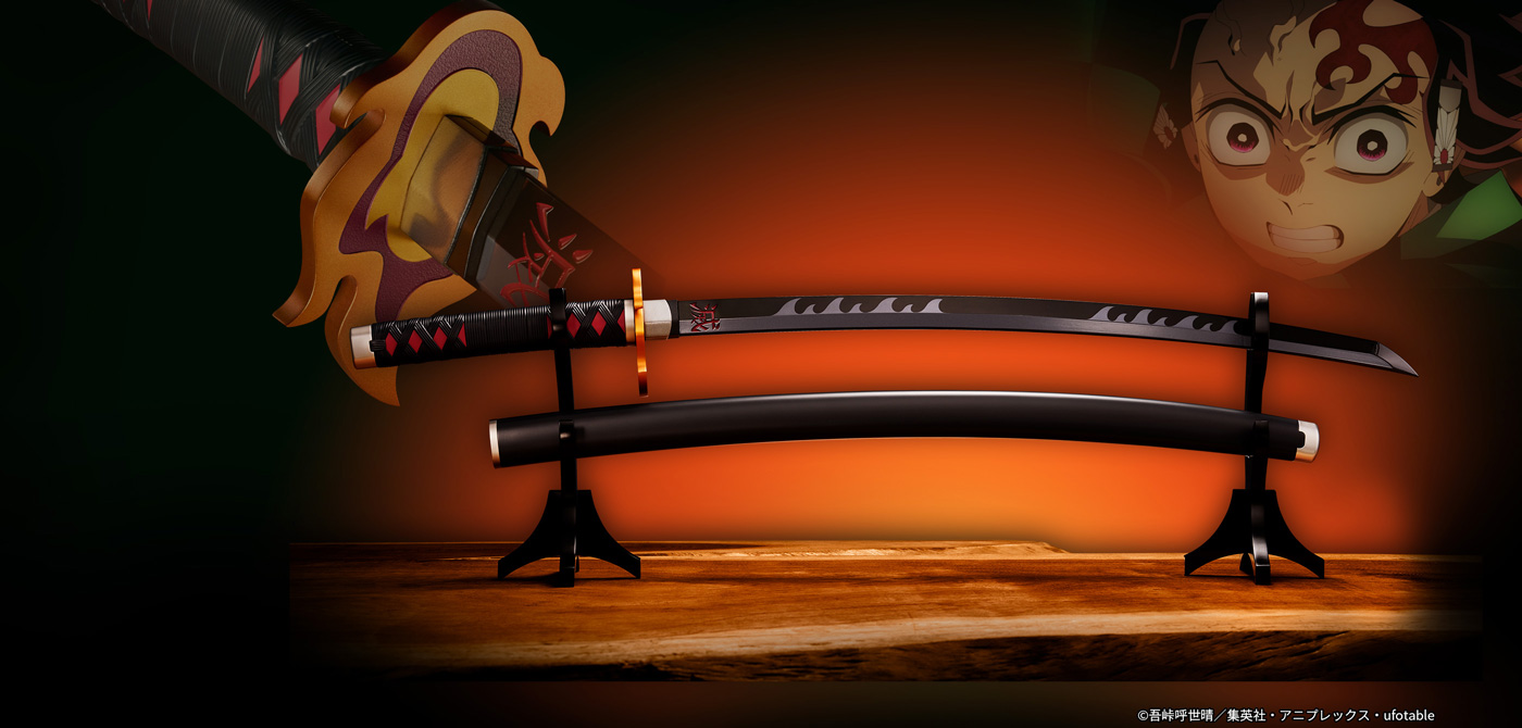 NICHIRIN SWORD (TANJIRO KAMADO) KYOJURO RENGOKU’S SWORD GUARD ver.