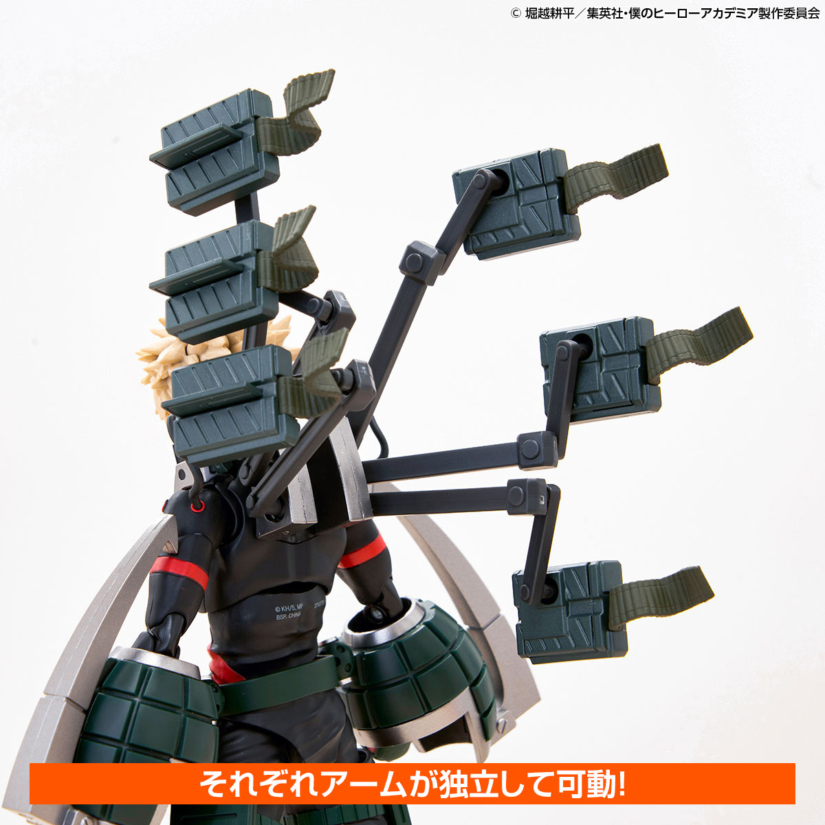 S.H.Figurarts ヒロアカシリーズ「爆豪勝己」＆「緑谷出久＆爆豪勝己 PLUS ULTRA オプションパーツセット」　企画担当が発売前レビュー！
