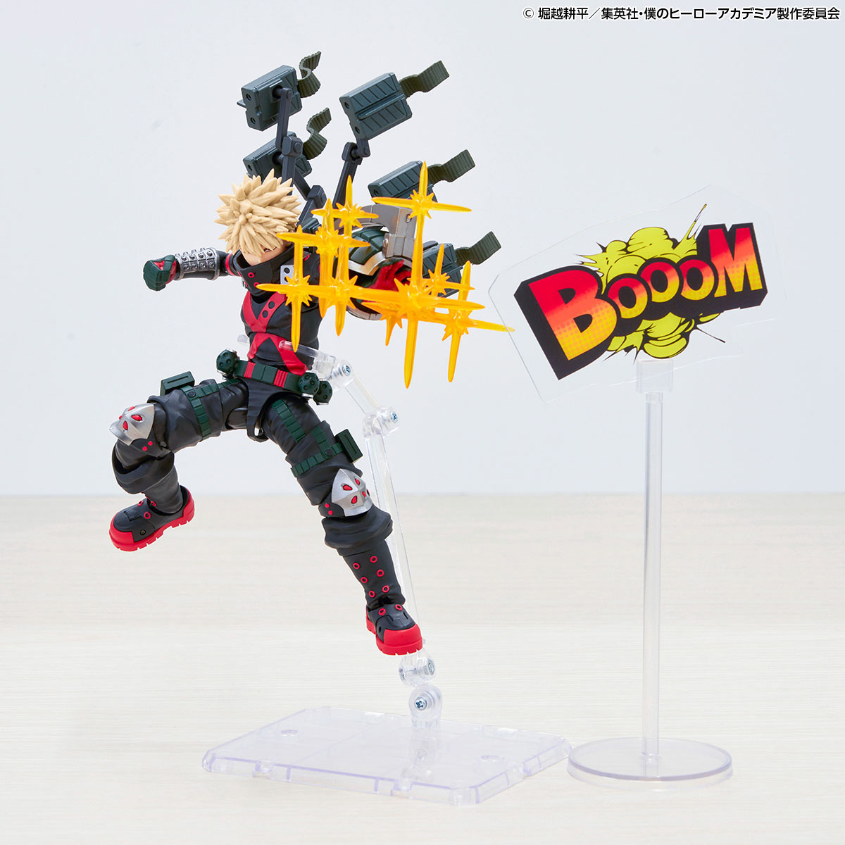 S.H.Figurarts ヒロアカシリーズ「爆豪勝己」＆「緑谷出久＆爆豪勝己 PLUS ULTRA オプションパーツセット」　企画担当が発売前レビュー！
