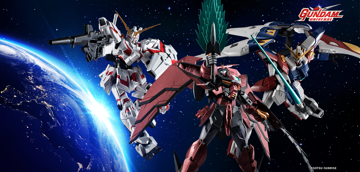 Three GUNDAM UNIVERSE products scheduled for release in June 2025